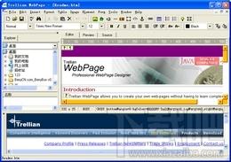 WebPage,Trellian WebPage,Trellian WebPage下载,网页制作软件