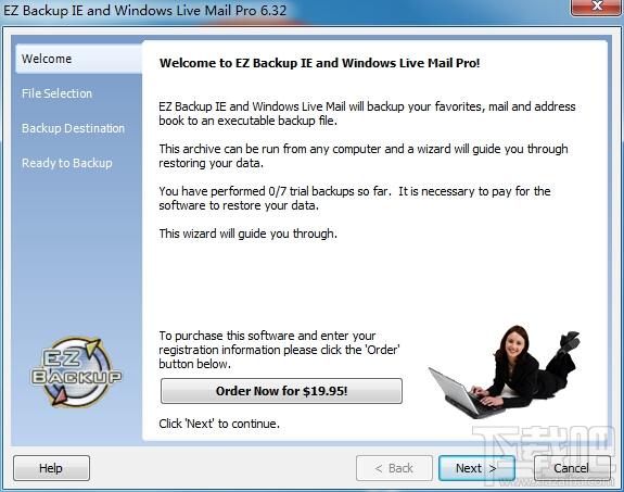 EZ Backup IE and Windows Mail Pro,EZ Backup IE and Windows Mail Pro下载,EZ Backup,